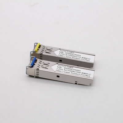 Sfp Module 1.25G 40km T1550 R1310 Sfp Transceiver Epon Sfp Optical Module Single Mode Fiber  Sc Network Fttx Solution