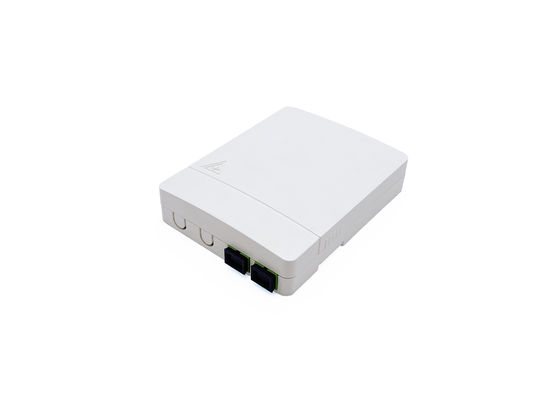 2SC 포트 광섬유 종착기 FTB86M FTTH PON 플라스틱 광 광 로세트 캐지 터미널 박스